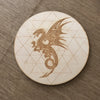 Dragon Crystal Grid - Wall Art - Altar Table