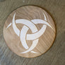 Celtic Triple Crescent Moon Crystal Grid