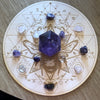 Honey Bee Crystal Grid