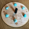 Dragonfly Flower of Life Crystal Grid