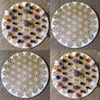 Flower of Life Crystal Grid - Inverted Flower of Life