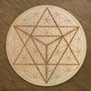 Merkaba Flower of Life Crystal Grid - Merkaba Crystal Grid