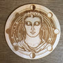 Buddha Moon Phase Crystal Grid - Buddha Crystal Grid