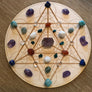 Merkaba Metatron's Cube Crystal Grid - Merkaba Crystal Grid