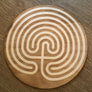 Labyrinth Crystal Grid - Finger Labyrinth Crystal Grid