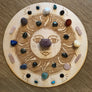 Sun Moon Phase Crystal Grid - Sun Crystal Grid