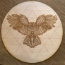 Crystal Grid - Owl Sri Yantra