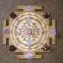 Sri Yantra Crystal Grid #3 - 3, 6, 9 or 12 Inches