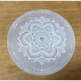Selenite Charging Platform Disc Mandala