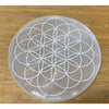 Selenite Charging Disc Flower of Life