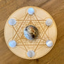 Merkaba Metatron's Cube Sphere Holder Crystal Grid
