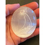 Selenite Palm Stone Whale