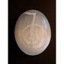Selenite Palm Stone Cho Ku Rei Reiki Symbol