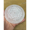 Selenite Charging Platform Disc Mandala