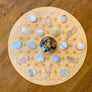 Flower of Life Dotted Sphere Holder Crystal Grid - Wall Art