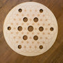 Flower of Life Dotted Sphere Holder Crystal Grid - Wall Art