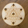 Merkaba Metatron's Cube Sphere Holder Crystal Grid