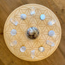 Flower of Life Sphere Holder Crystal Grid