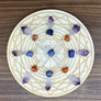 Double Square Crystal Grid - Geometric Crystal Grid