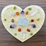Love Crystal Grid #2 - Heart Crystal Grid