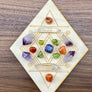 Diamond Geometric Crystal Grid - Geometric Crystal Grid