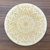 Mandala Crystal Grid #20 - Mandala Wood Crystal Grid