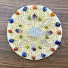 Mandala Crystal Grid #20 - Mandala Wood Crystal Grid