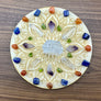 Mandala Crystal Grid #20 - Mandala Wood Crystal Grid