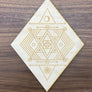 Diamond Geometric Crystal Grid - Geometric Crystal Grid