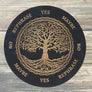 Tree of Life Pendulum Board - Tree of Life Divination Board - Celtic Pendulum Board - Altar Decoration