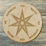 Faery Star Pendulum Board - Faery StarDivination Board - Septagram Pendulum Board - Altar Decoration