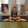 Sphinx Tarot Card Holder - Egyptian Card Holder - Altar Card Holder