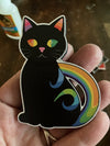 Pride Cat Magnet - Cat Pride Magnet - Pride Magnet - Refrigerator Magnet - LBGTQ+ Magnet