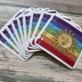 Namaste Sun Sticker - Vinyl Sticker - Vinyl Chakra Sticker - Spiritual Sticker - Namaste Sticker - Laptop Sticker - Water Bottle Sticker