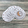 Never Be Afraid of Change Sticker - Vinyl Sticker - Spiritual Sticker - Balance Sticker - Laptop Sticker - Water Bottle Sticker Inspiration