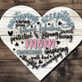 Mom Heart Magnet - Grandma Heart Magnet - Mother's Day Magnet
