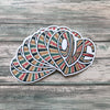 Retro Love Sticker - Vinyl Sticker - Love Sticker - Vintage Sticker - Retro Sticker - Water Bottle Sticker - Laptop Sticker