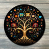 Celtic Tree Crystal Grid Color - Celtic Tree of Life Altar Decoration