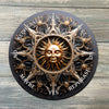 Sun Pendulum Board - Sun Divination Board - Full Color - Altar Decoration