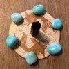 Koi Fish Flower of Life Crystal Grid
