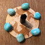 Koi Fish Flower of Life Crystal Grid
