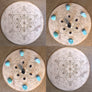 Metatron's Cube and Flower of Life Crystal Grid