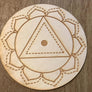 Solar Plexus Chakra Crystal Grid