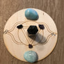 Third Eye Chakra Crystal Grid