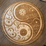 Yin Yang Mandala Crystal Grid - Yin Yang Crystal Grid