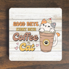 Good Days Start With Coffee & Cat Magnet