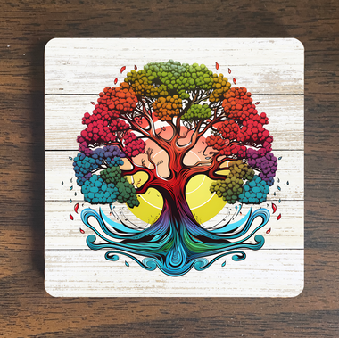 Color Tree of Life Magnet