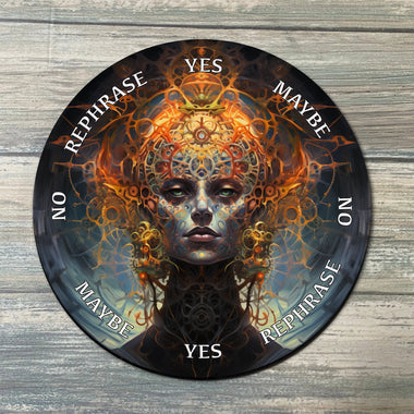 Transmutation Pendulum Board - Alchemy Divination Board - Full Color - Altar Decoration