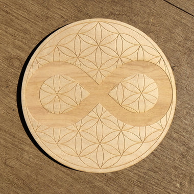 Infinity Flower of Life Crystal Grid