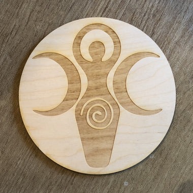 Goddess Moon Crystal Grid